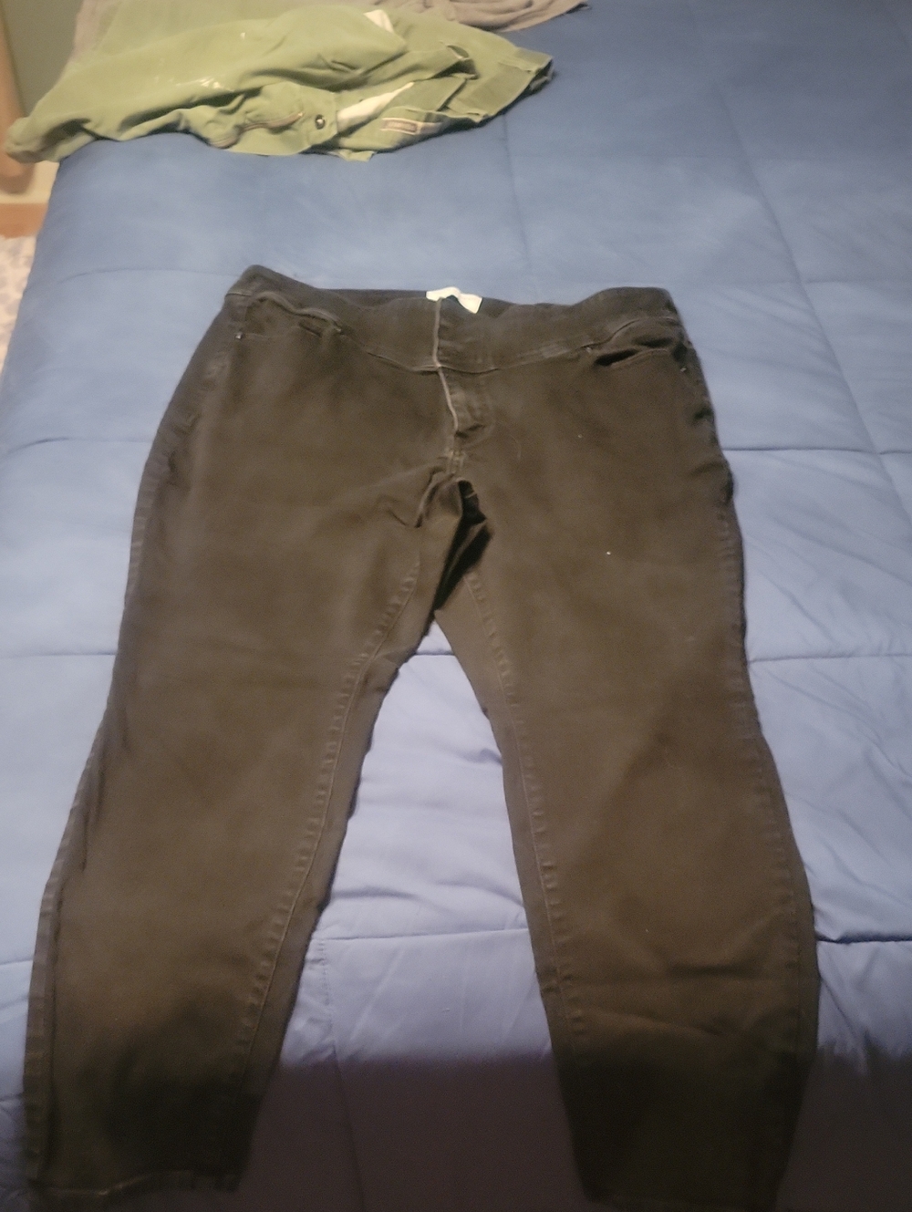 Lane Bryant Black Skinny Stretch Jeans